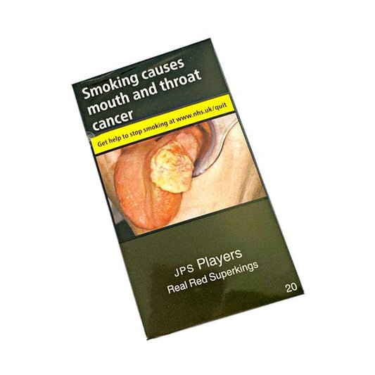 PLAYERS Real Red Superkings 20s Cigarettes