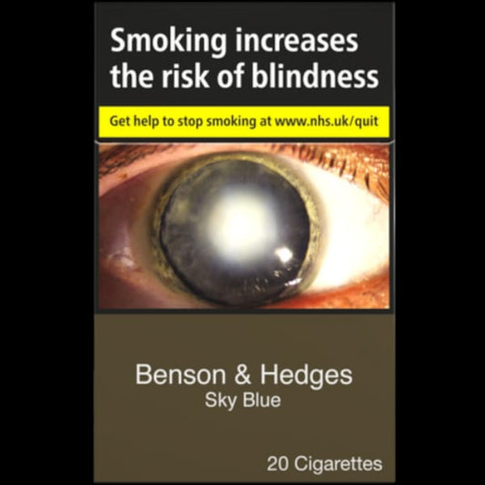 Benson & Hedges Sky Blue Cigarettes 20 Pack